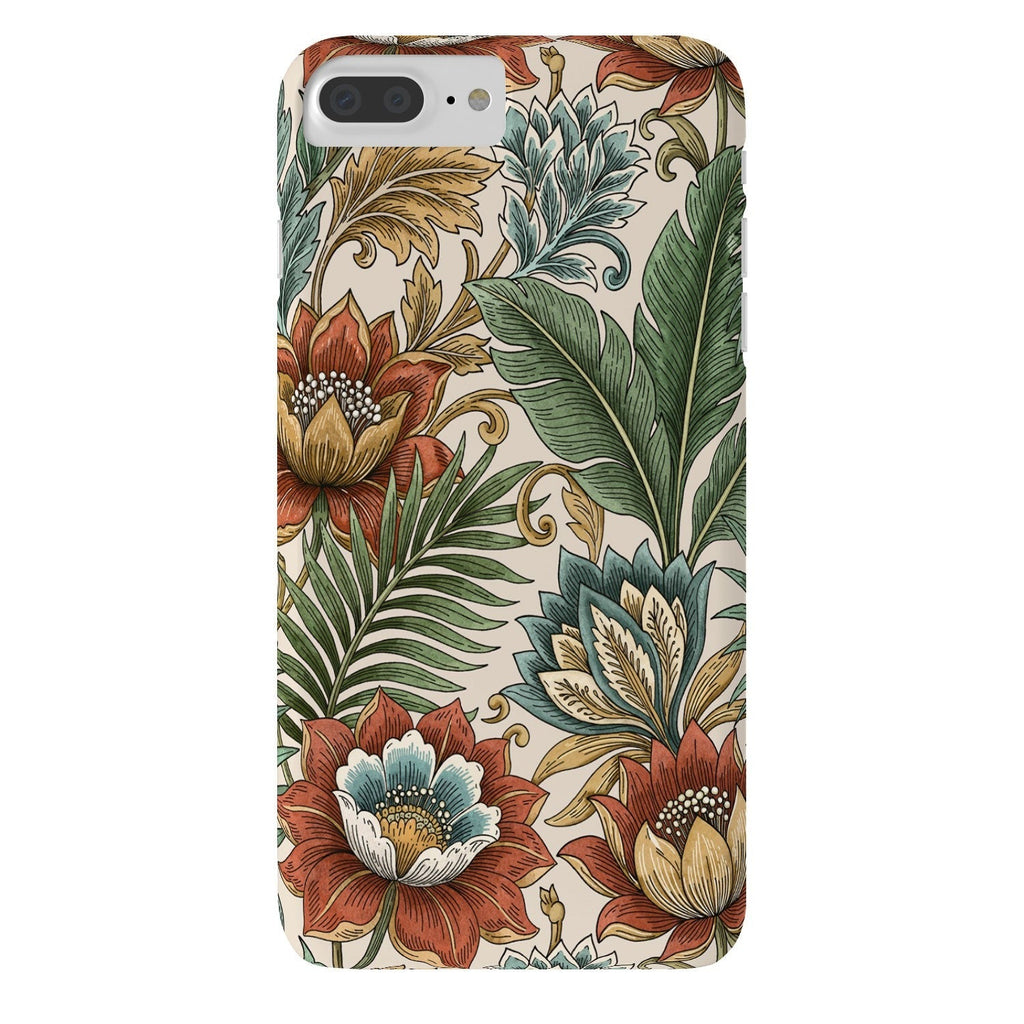 Marta Barragan Camarasa Retro Jungle Garden Phone Case