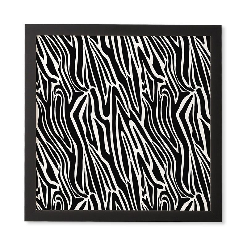 Jennifer Labre Wild Zebra Framed Wall Art