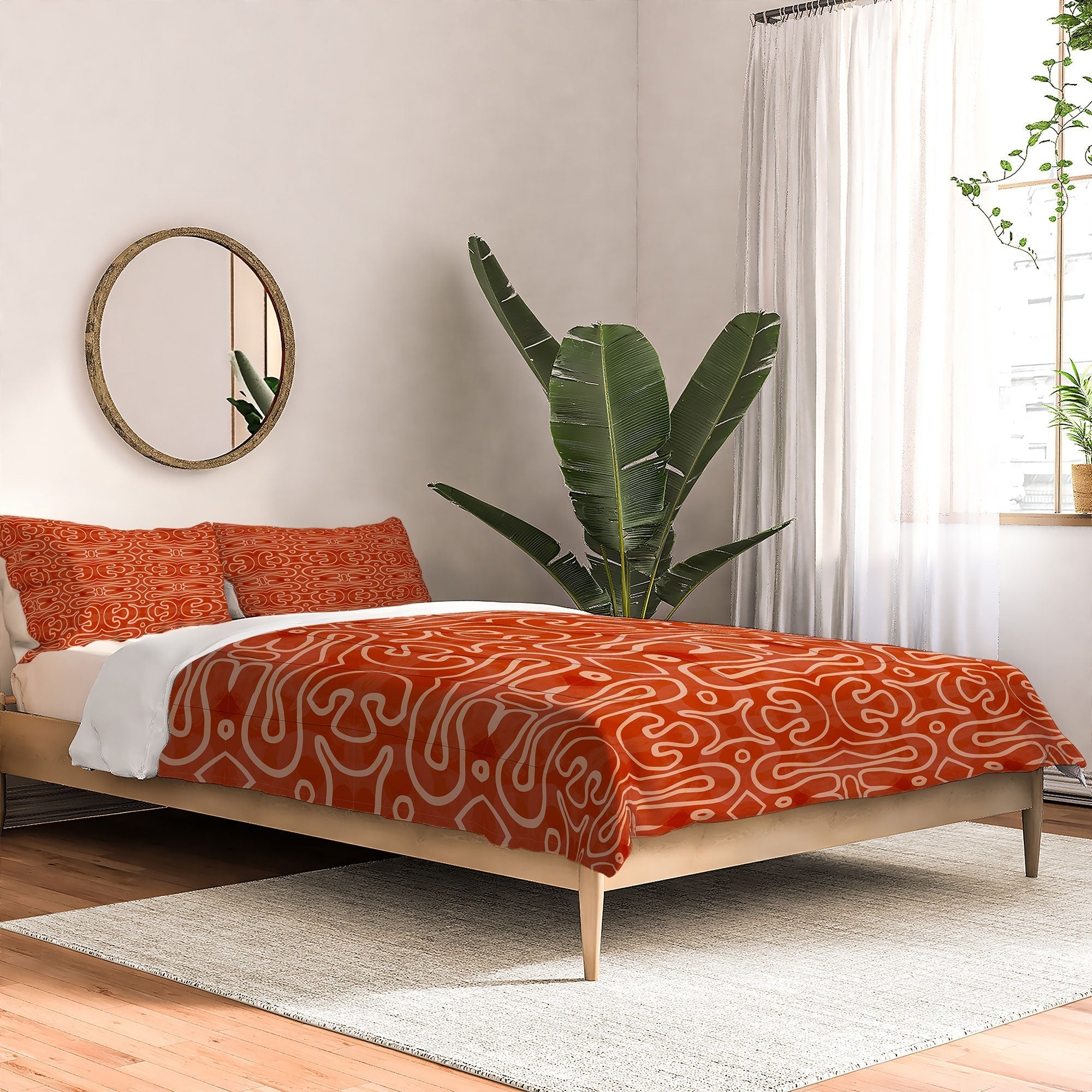 Mirimo Venexiana Burnt Orange Comforter