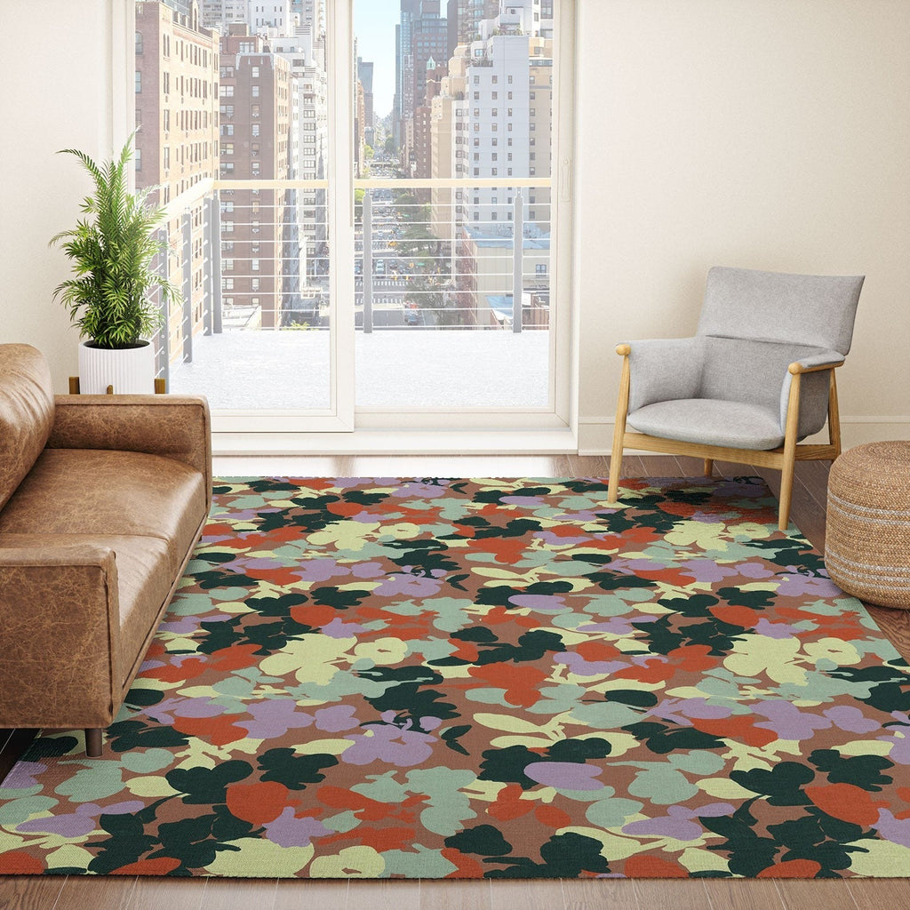 Marta Barragan Camarasa Retro Bloom Medley Area Rug