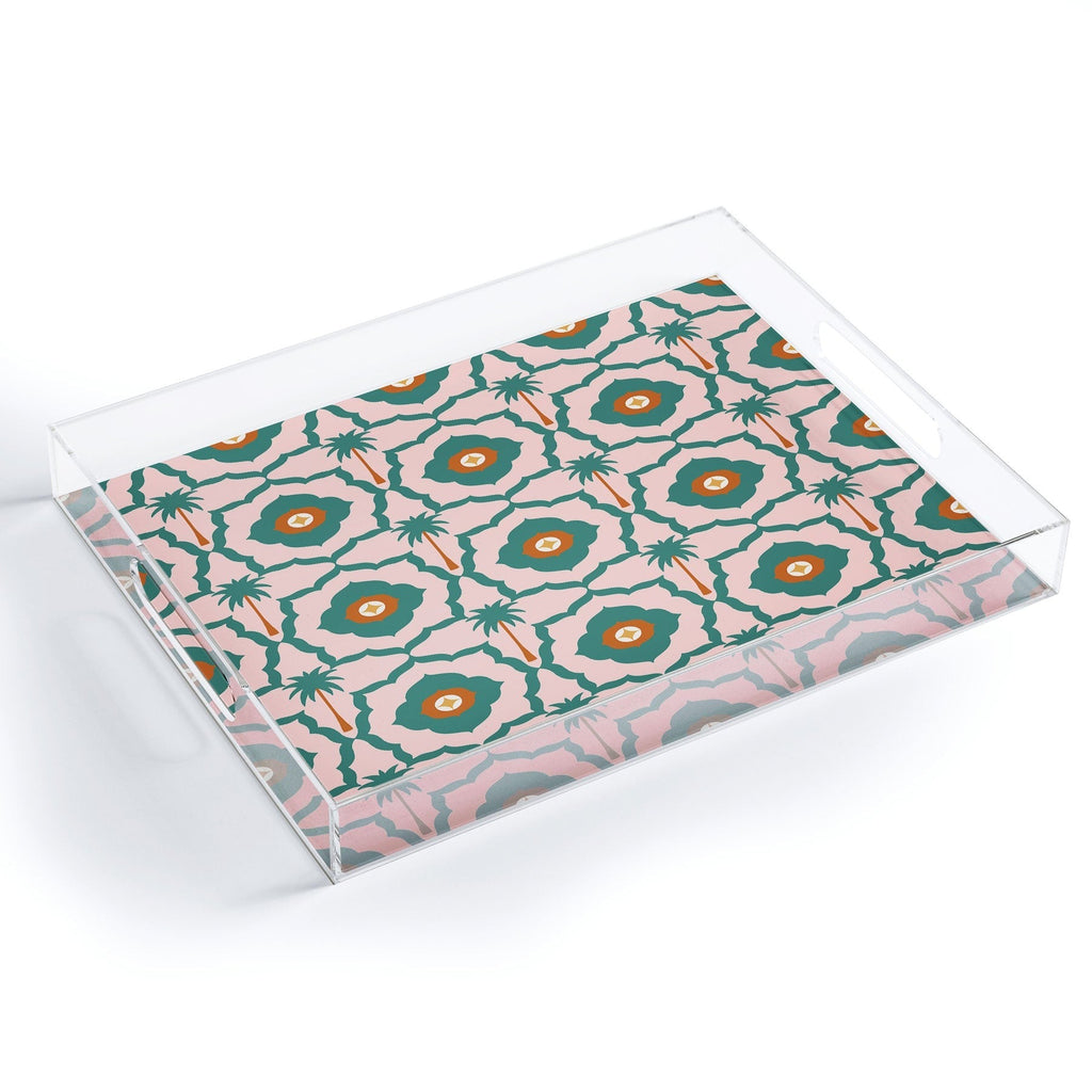 Design by Spark Mid Mod Palm Springs Acrylic Tray