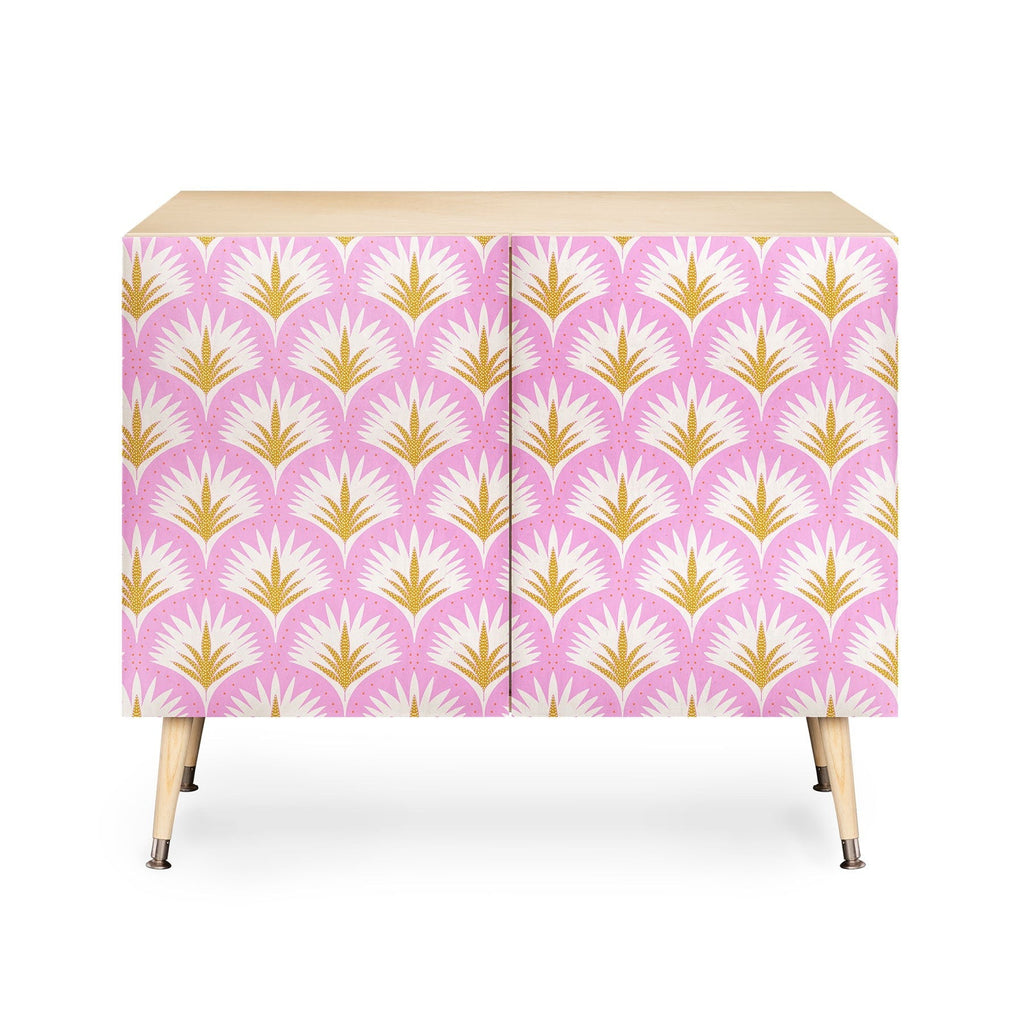 Jennifer Labre Pink Palmetto Credenza