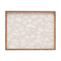 Gabriela Fuente Martine Neutral Rectangular Tray
