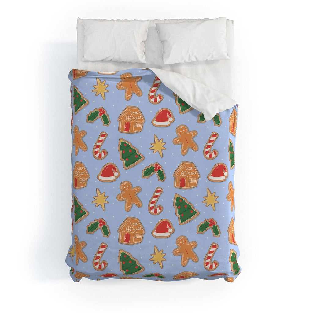 Love_Ryming Christmas Cookies Duvet Cover
