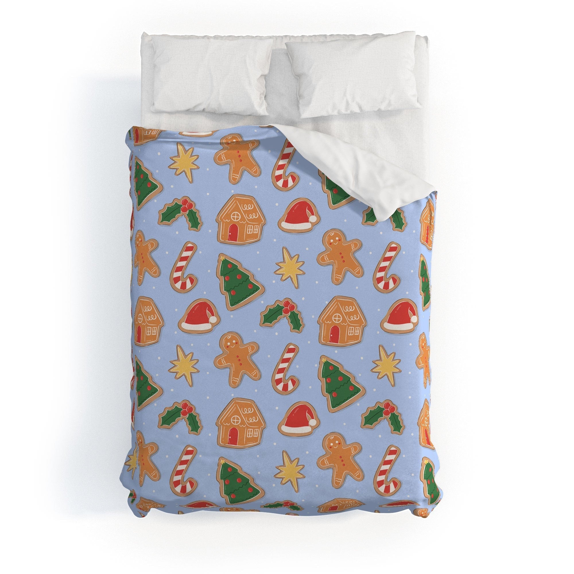 Love_Ryming Christmas Cookies Duvet Cover