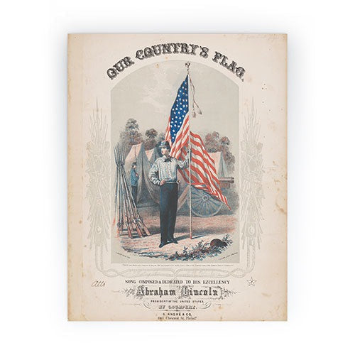 DENY Designs Our Country s Flag Mini Art Print