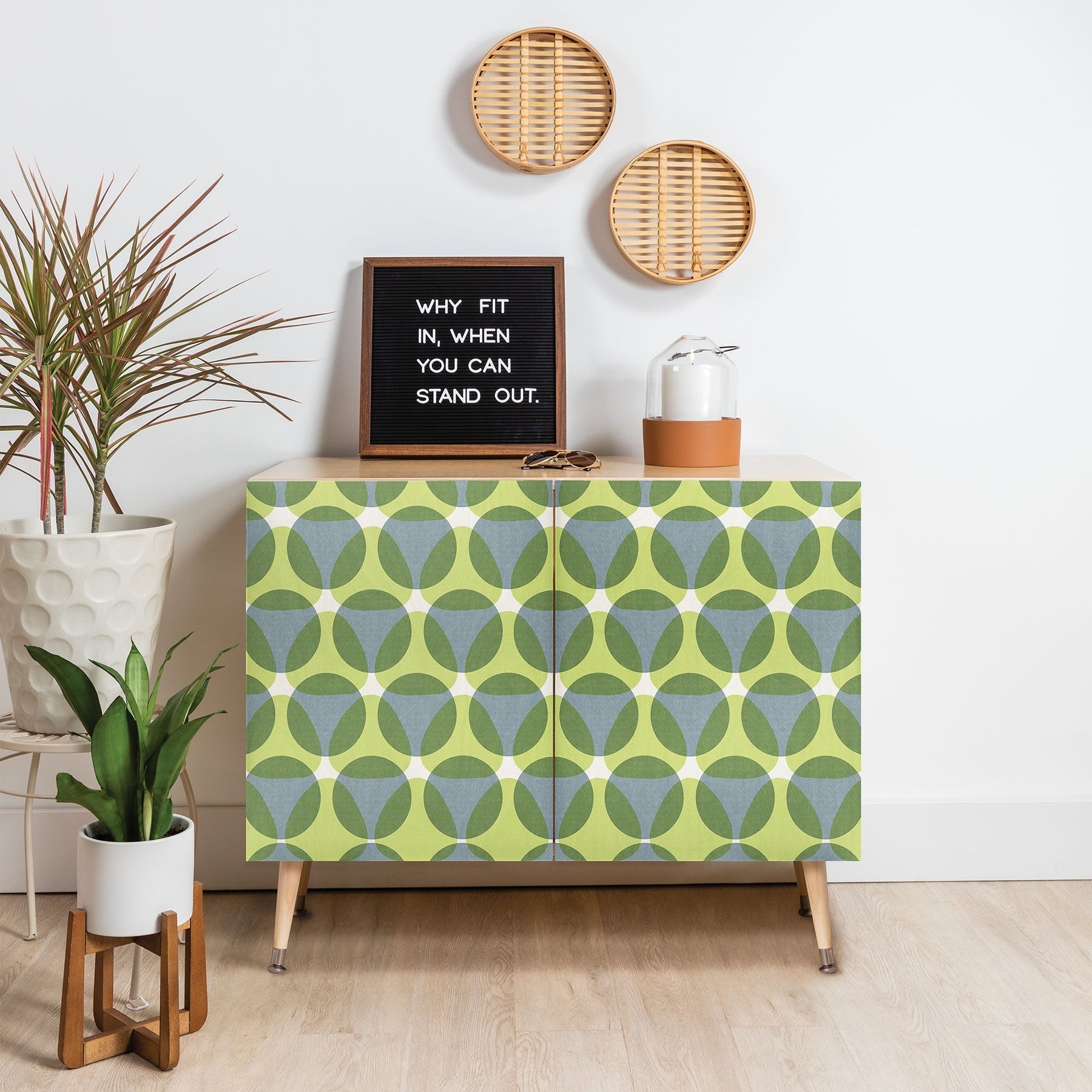 Marta Barragan Camarasa Stylish Retro Circle Credenza