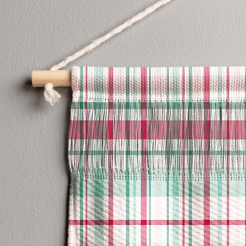 Lisa Argyropoulos Merry Vintage Plaid Wall Hanging Landscape