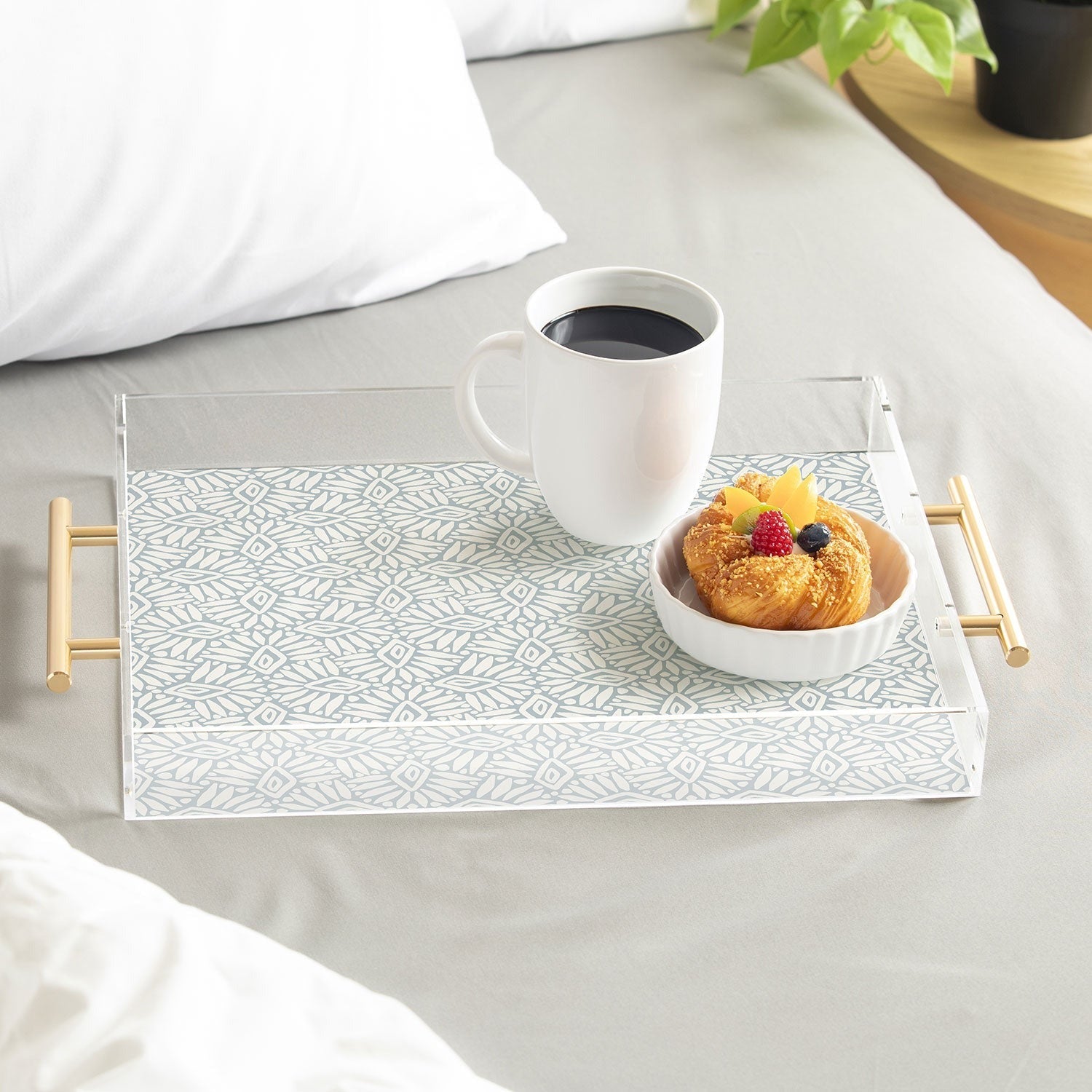 CoastL Studio Palm Ogee Acrylic Tray