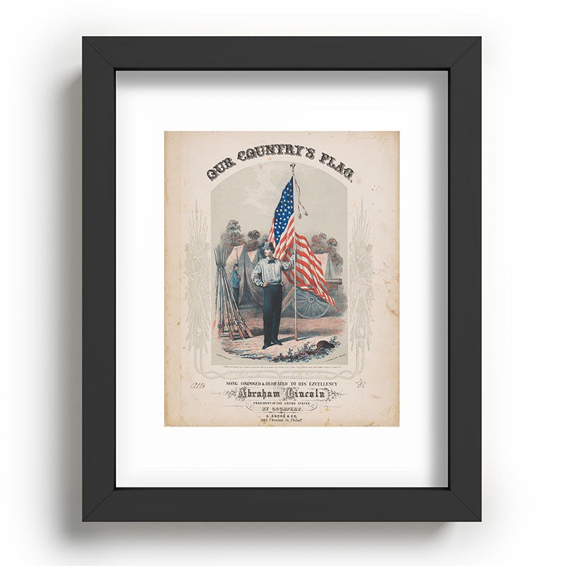 DENY Designs Our Country s Flag Recessed Framing Rectangle