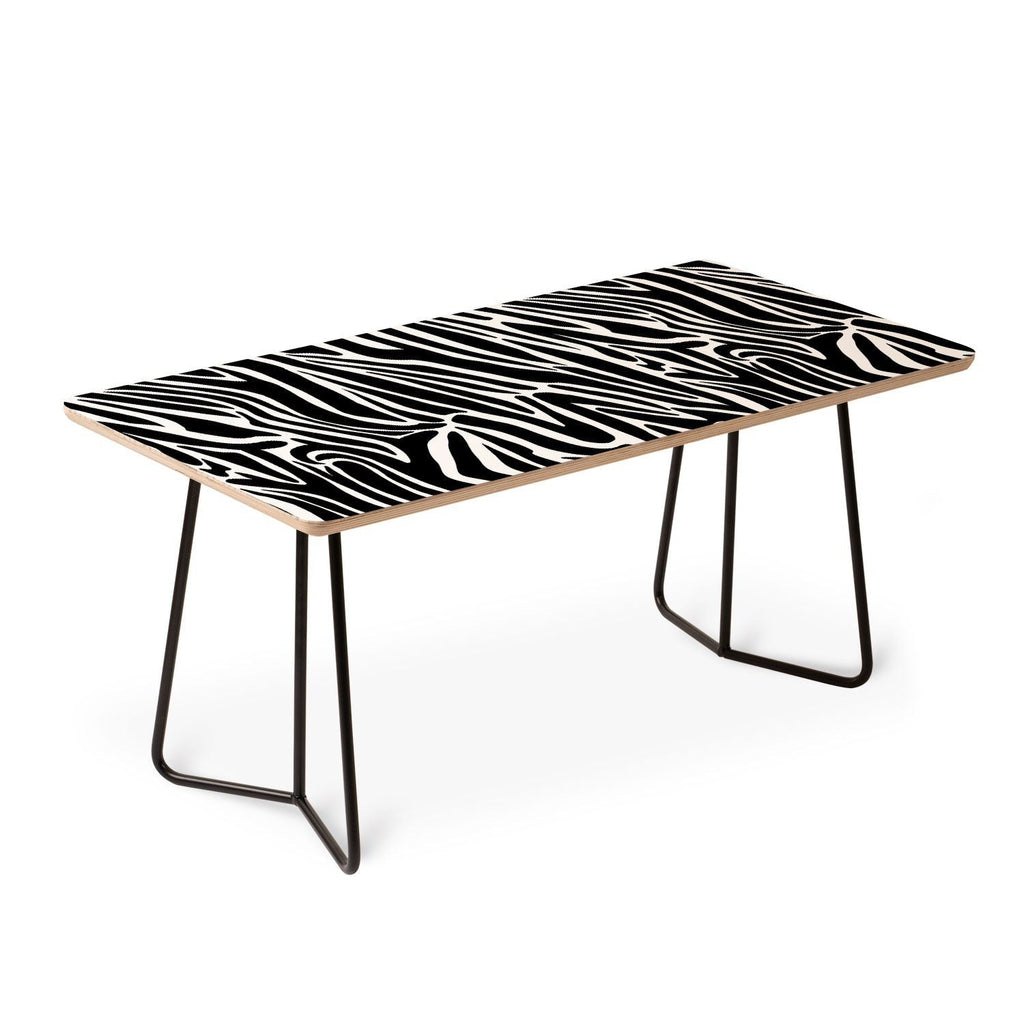 Jennifer Labre Wild Zebra Coffee Table