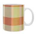 Marta Barragan Camarasa Retro Picnic Plaid Warm Tones Coffee Mug
