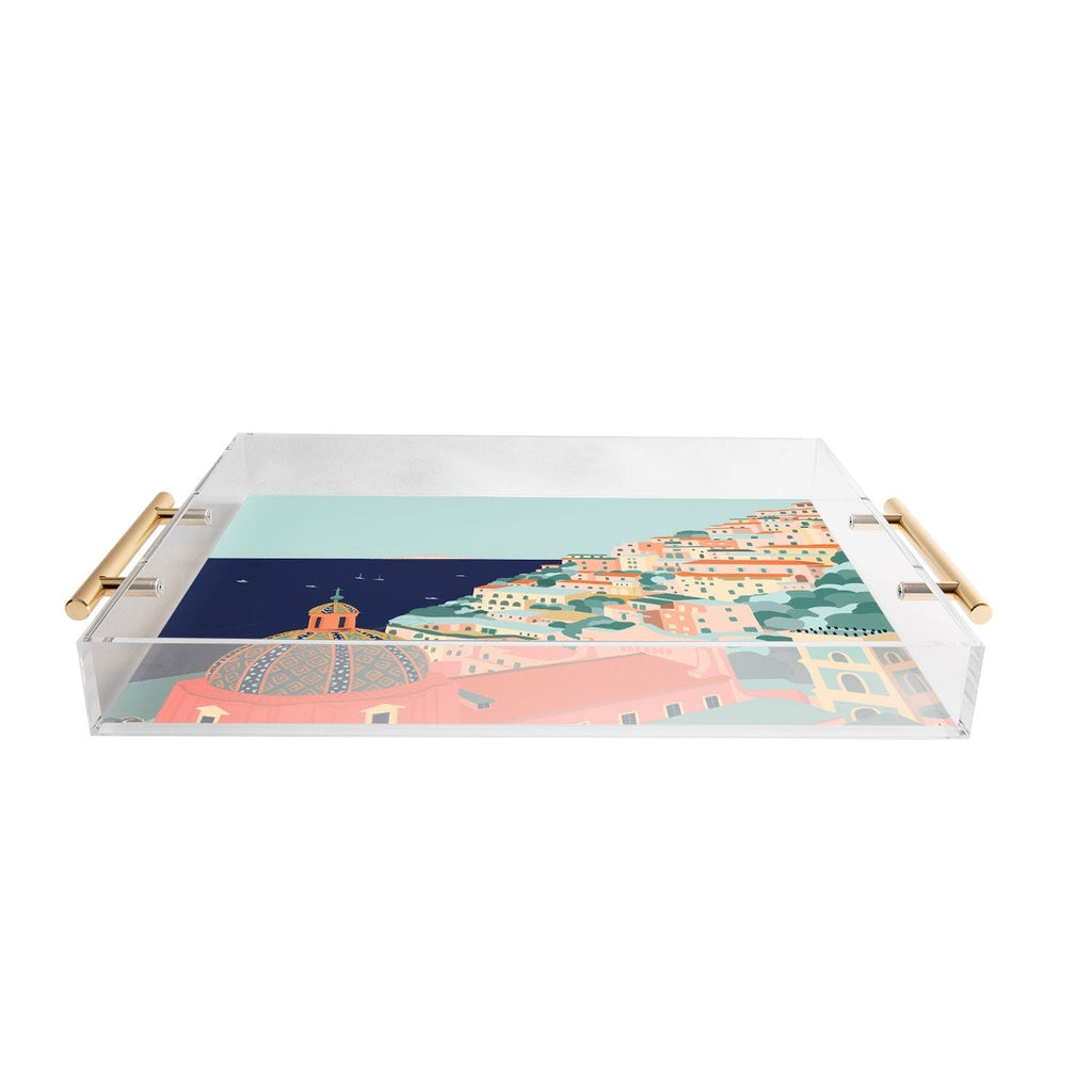 Valeria Frustaci Positano in Italy Acrylic Tray