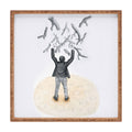 Coco de Paris Wood in the sky Square Tray