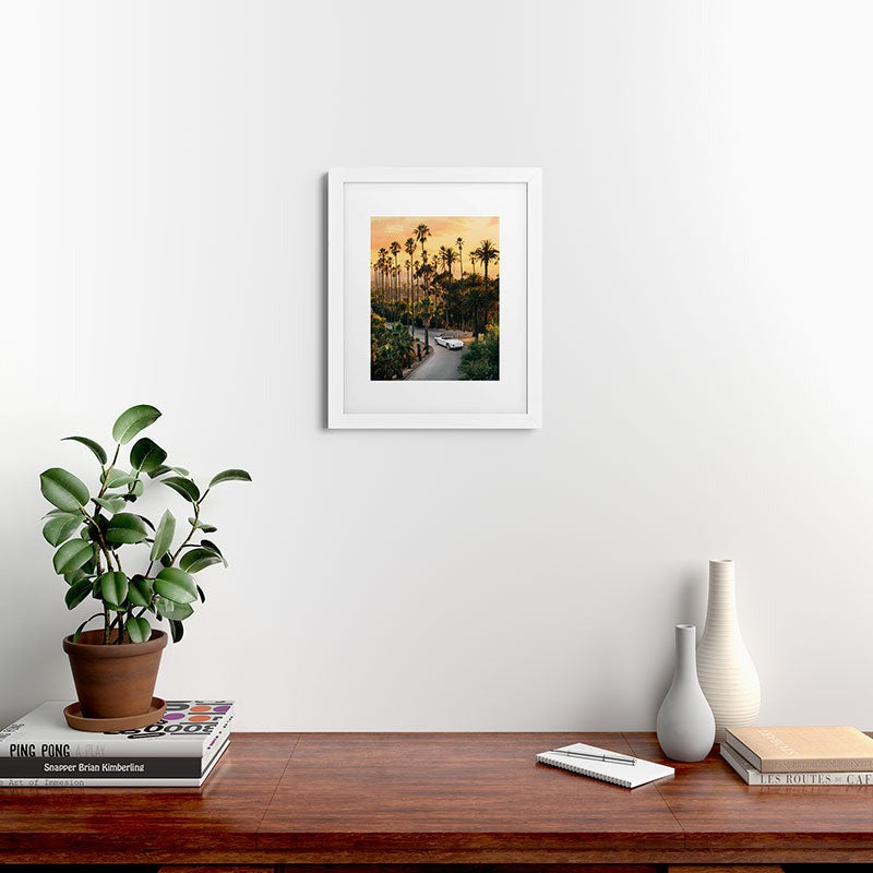 Gal Design Sunset Blvd Framed Art Print