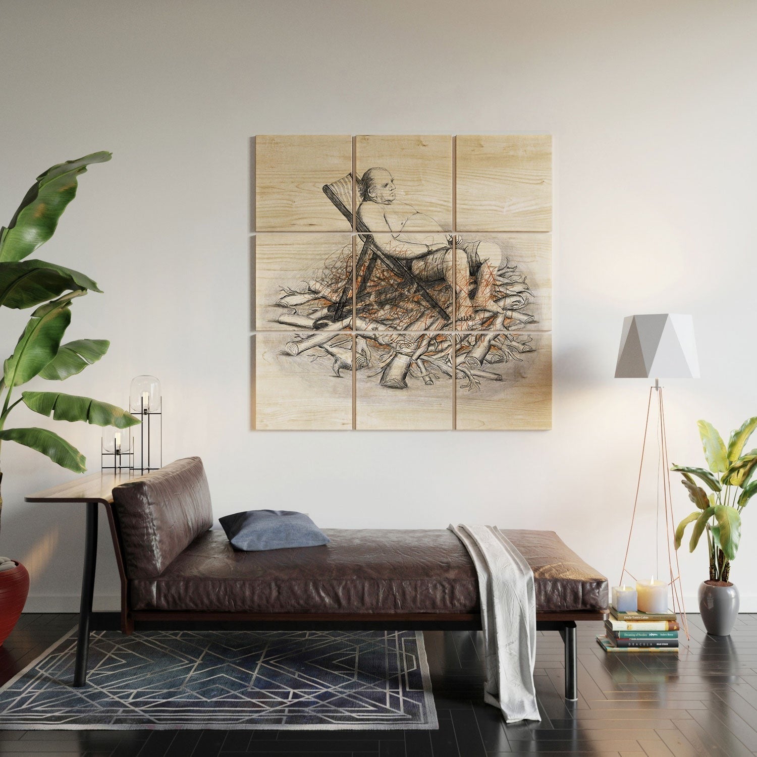 Coco de Paris Why was I born Wood Wall Mural