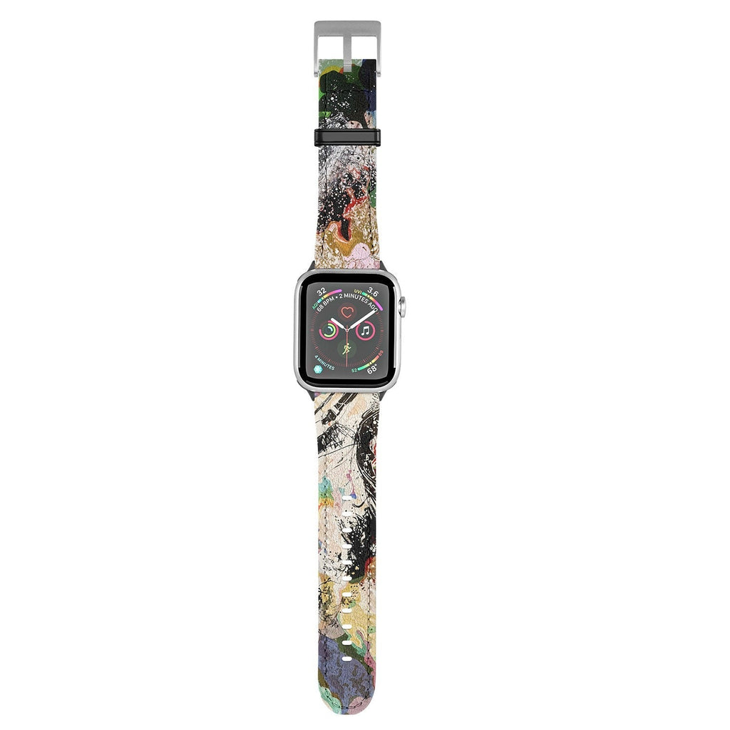 83 Oranges Echoes Beneath the Surface Apple Watch Band