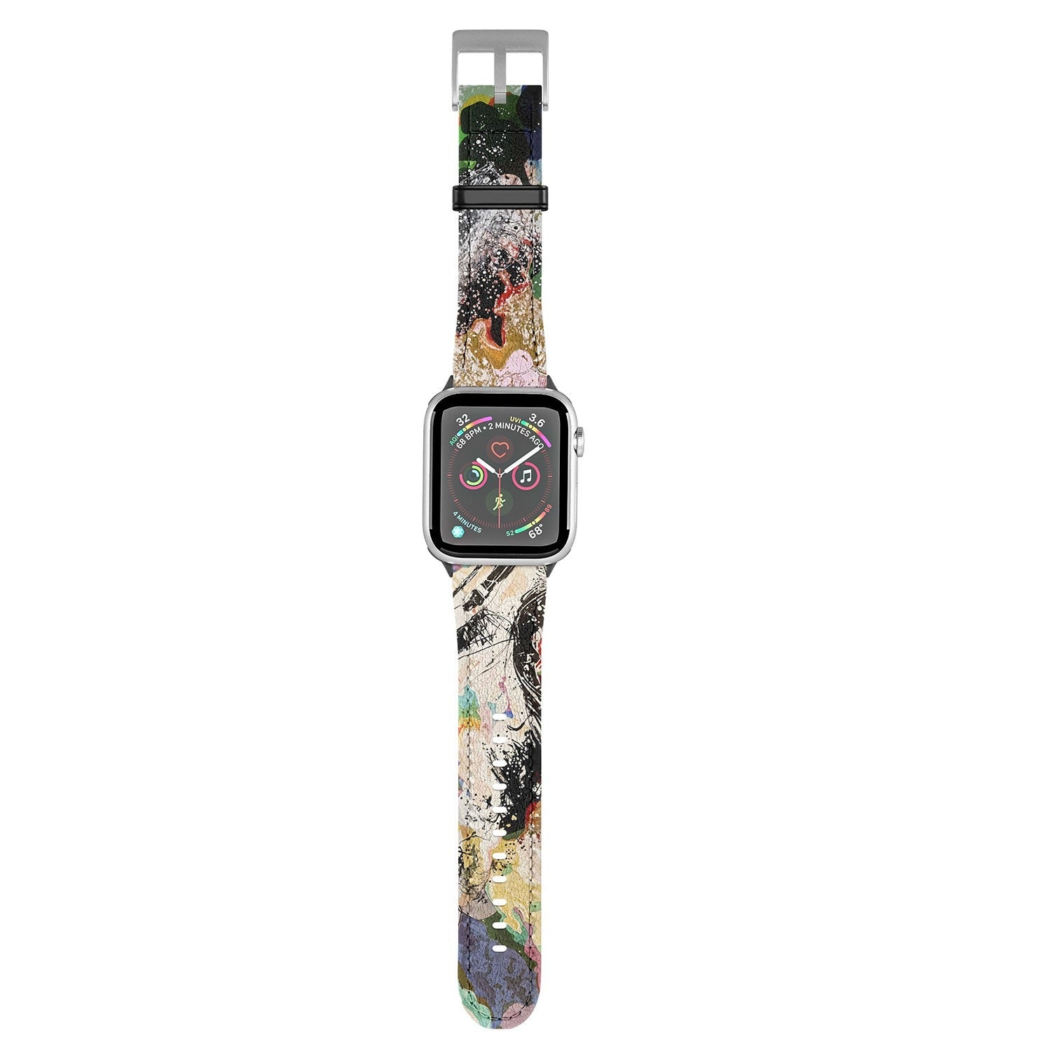 83 Oranges Echoes Beneath the Surface Apple Watch Band