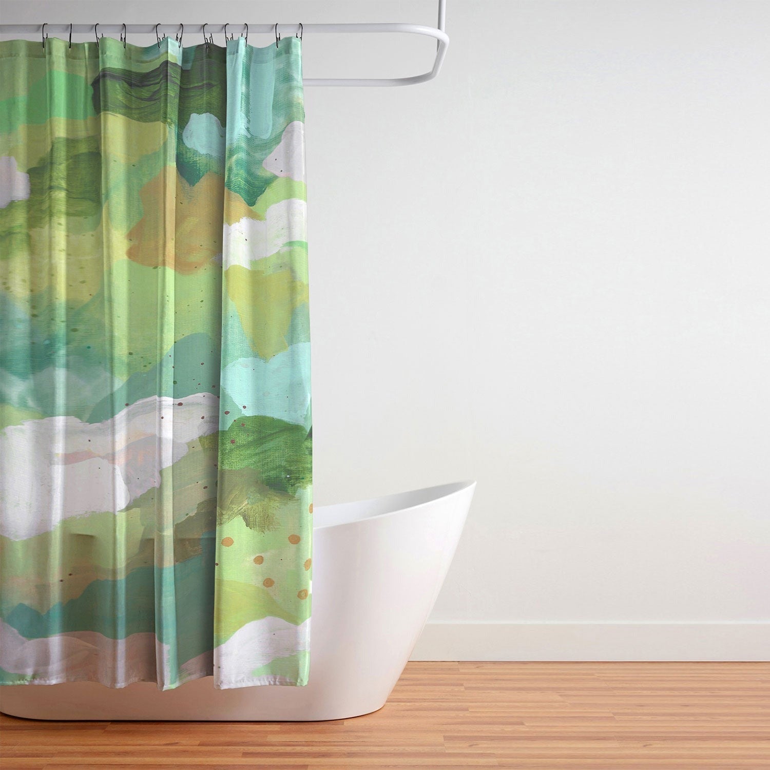 Laura Fedorowicz Small Steps Everyday Shower Curtain