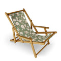 Gabriela Fuente Olive Floral Roberta Sling Chair