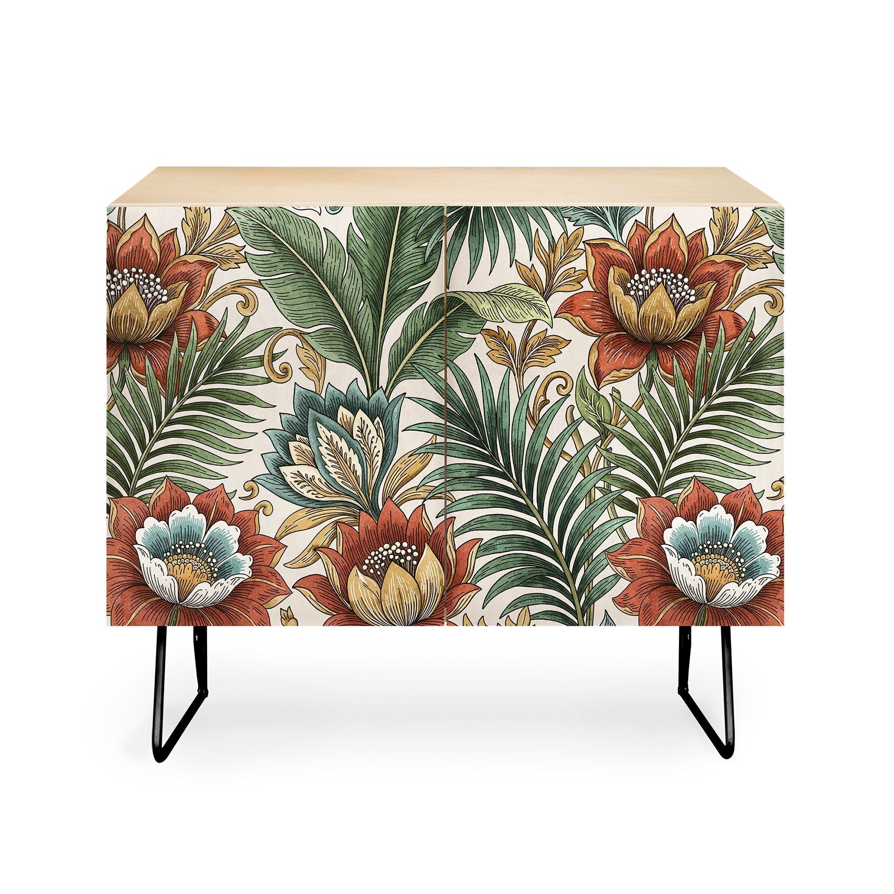 Marta Barragan Camarasa Retro Jungle Garden Credenza