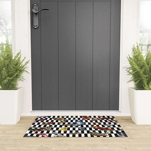 kikasworkshop Butterfly Ballet Welcome Mat
