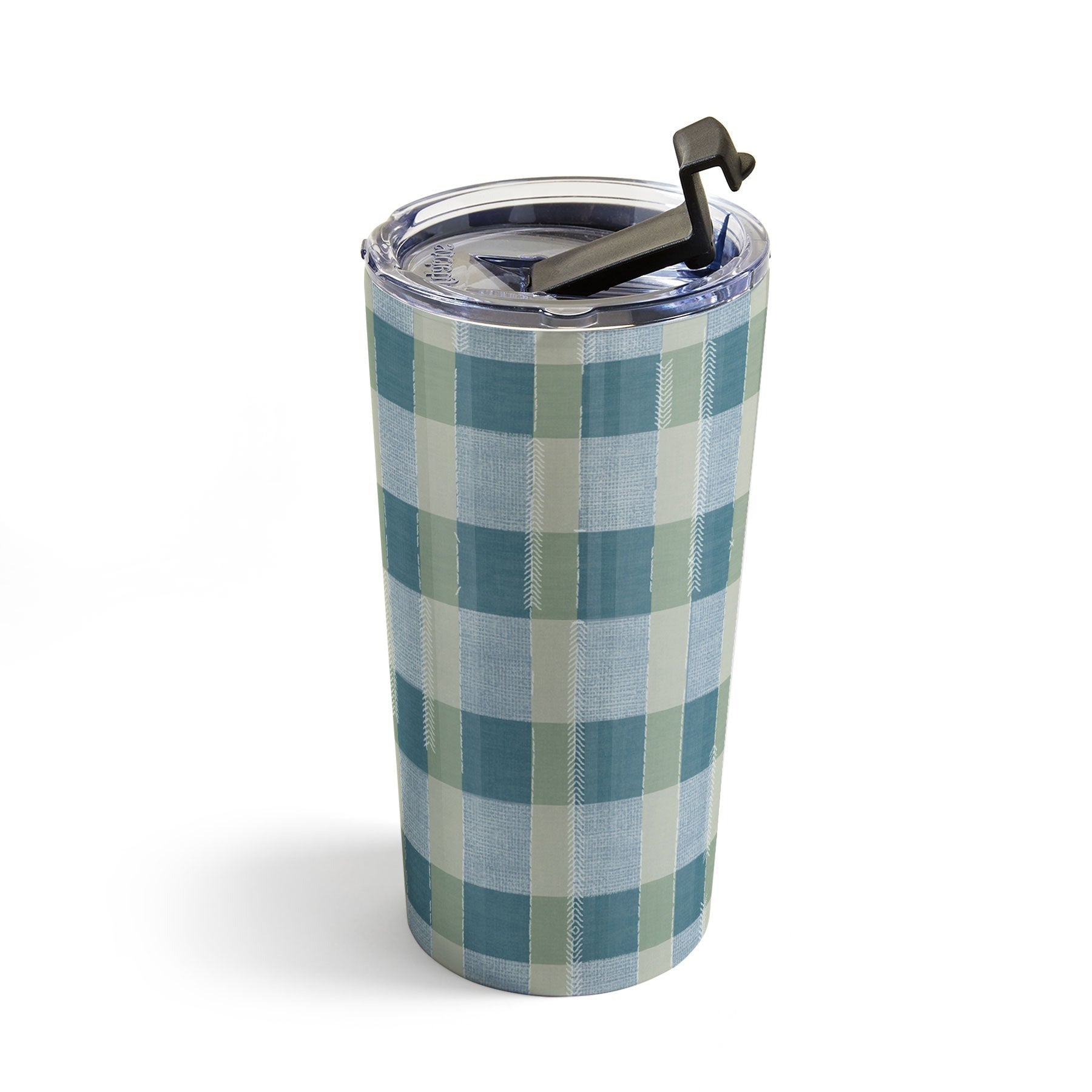 Marta Barragan Camarasa Country Style Checks Travel Mug