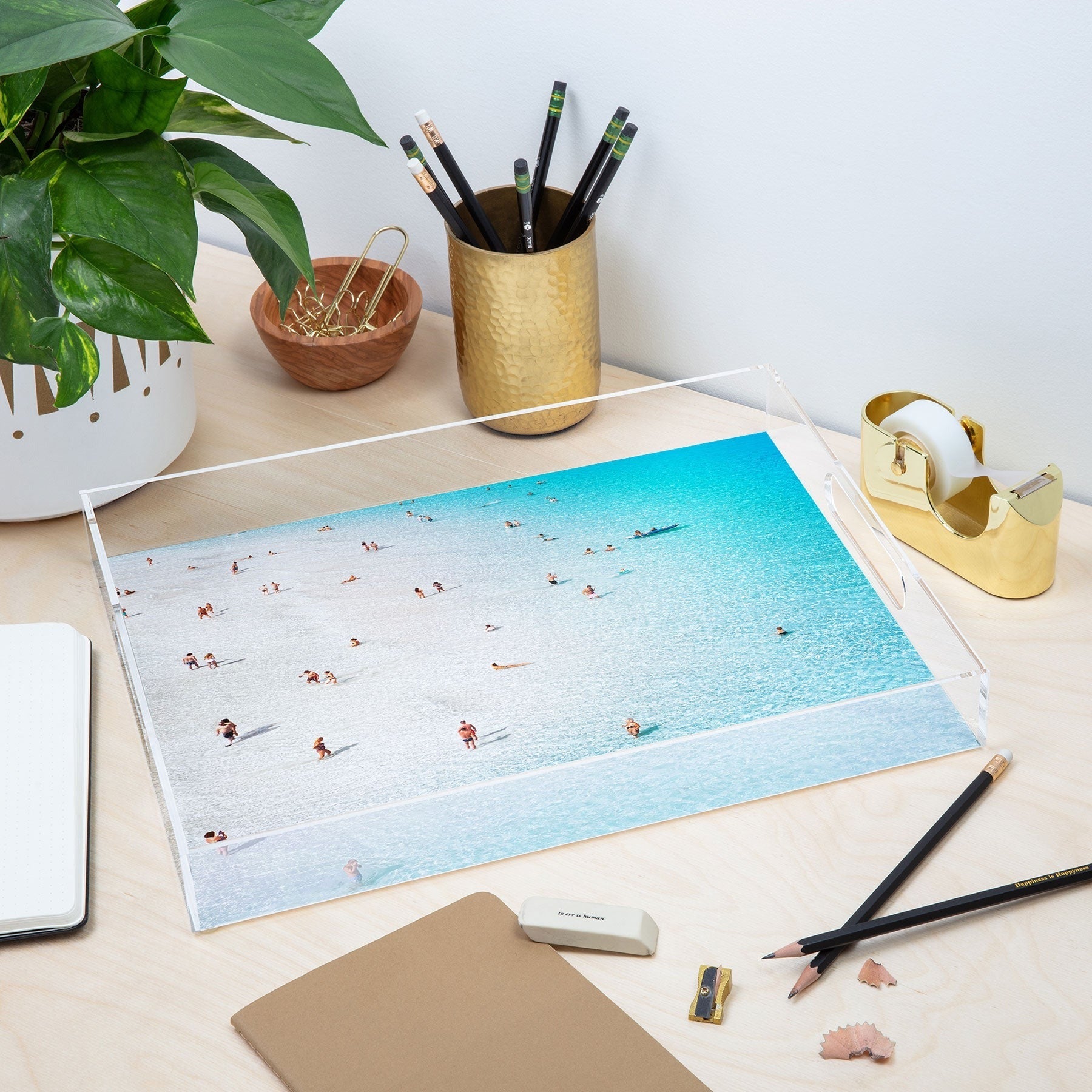 Gal Design Beach Daydream Acrylic Tray
