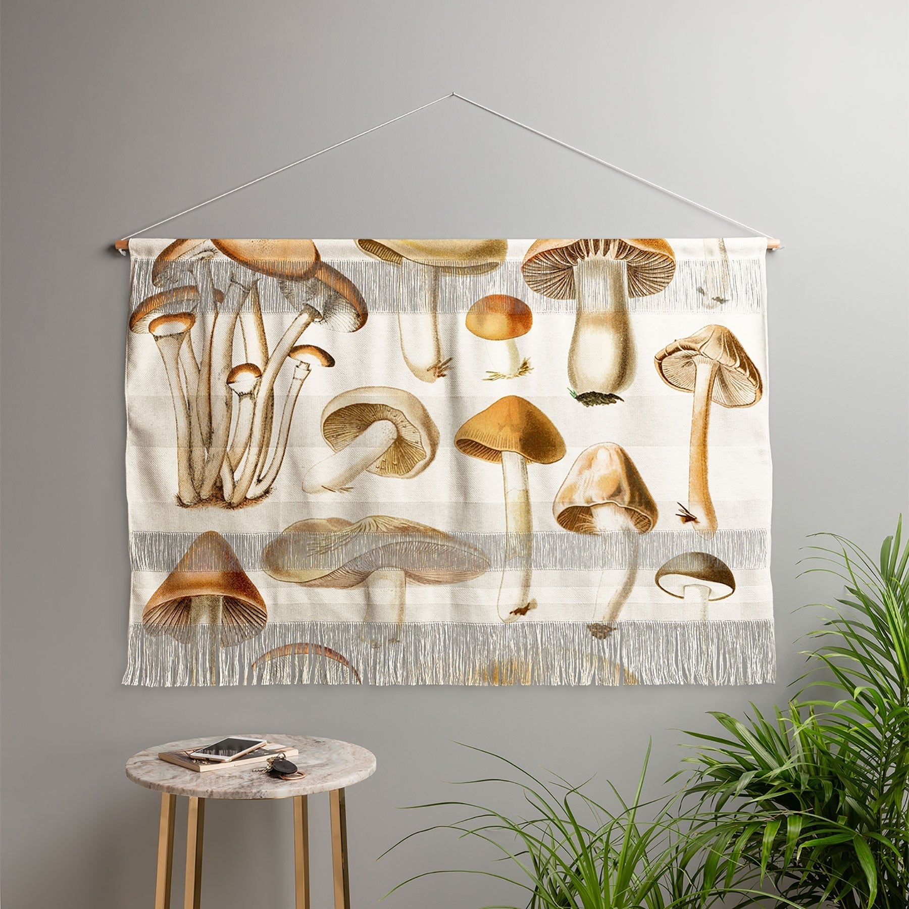 Gal Design Mushrooms Collection Wall Hanging Landscape