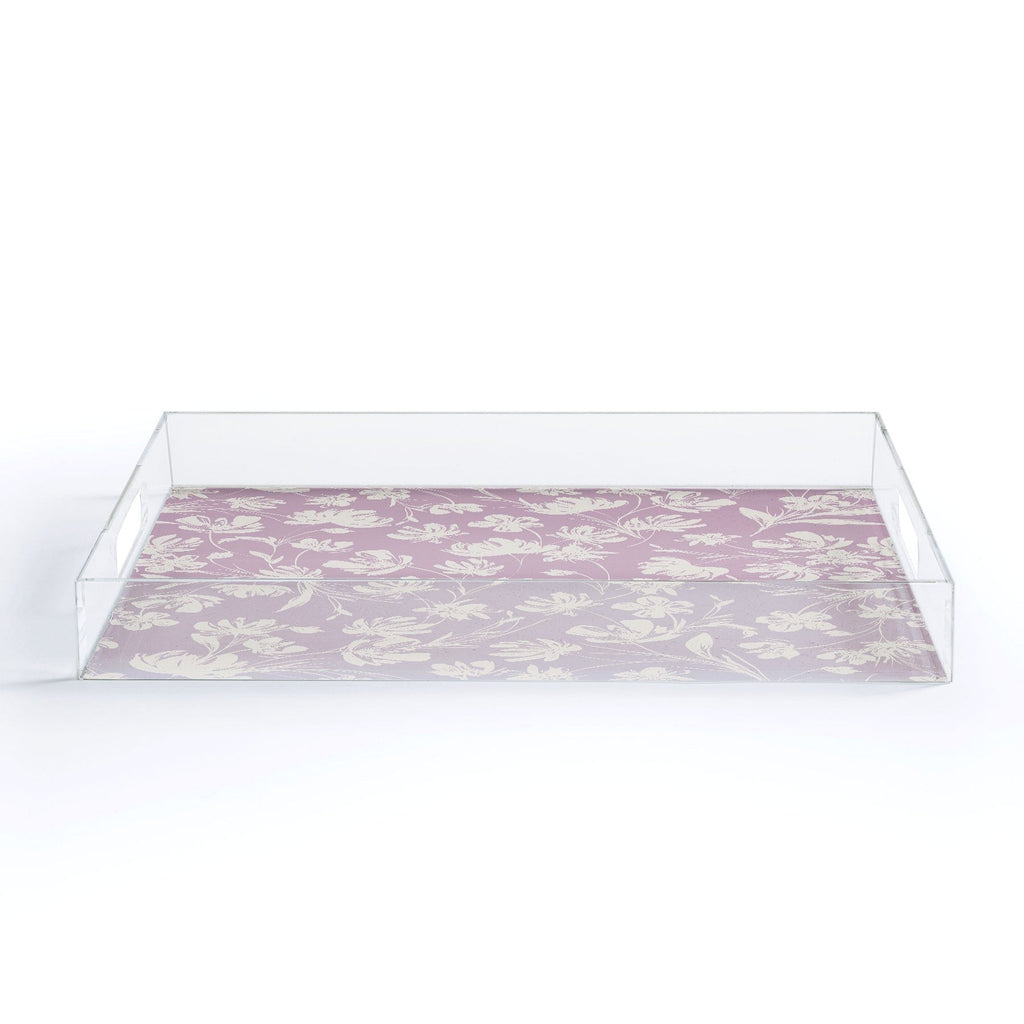 Gabriela Fuente Martine Lilac Acrylic Tray