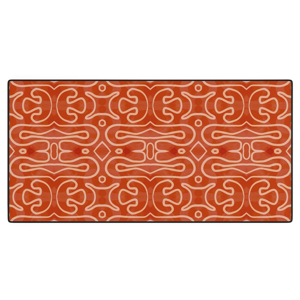 Mirimo Venexiana Burnt Orange Desk Mat
