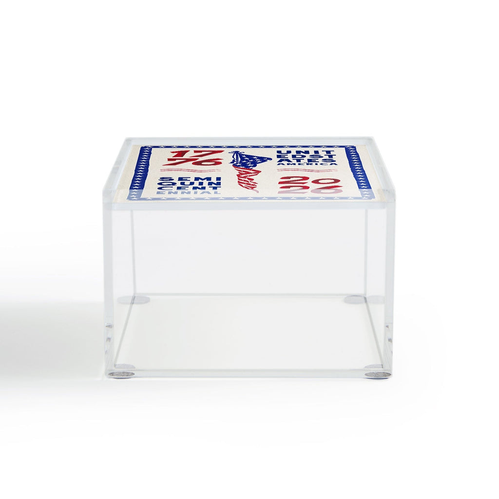 DENY Designs Retro 76 26 Acrylic Box