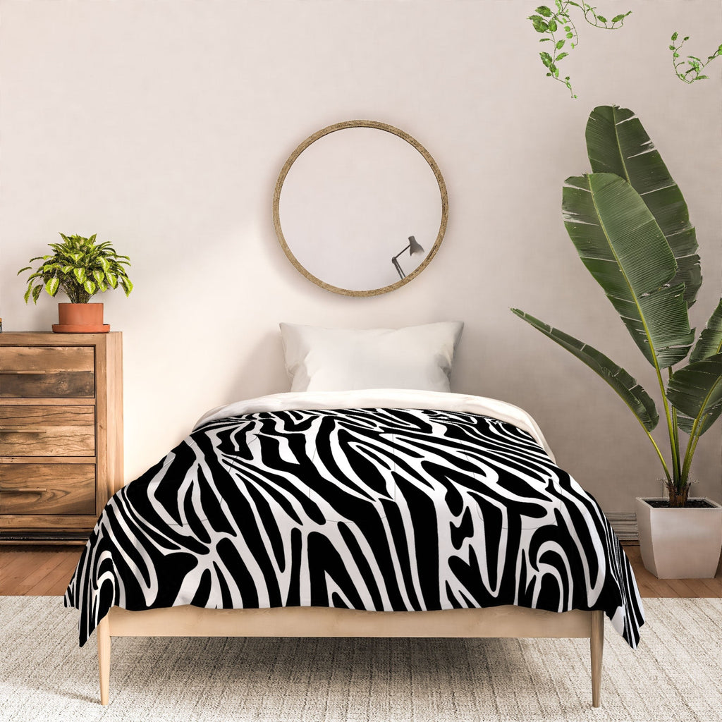 Jennifer Labre Wild Zebra Comforter