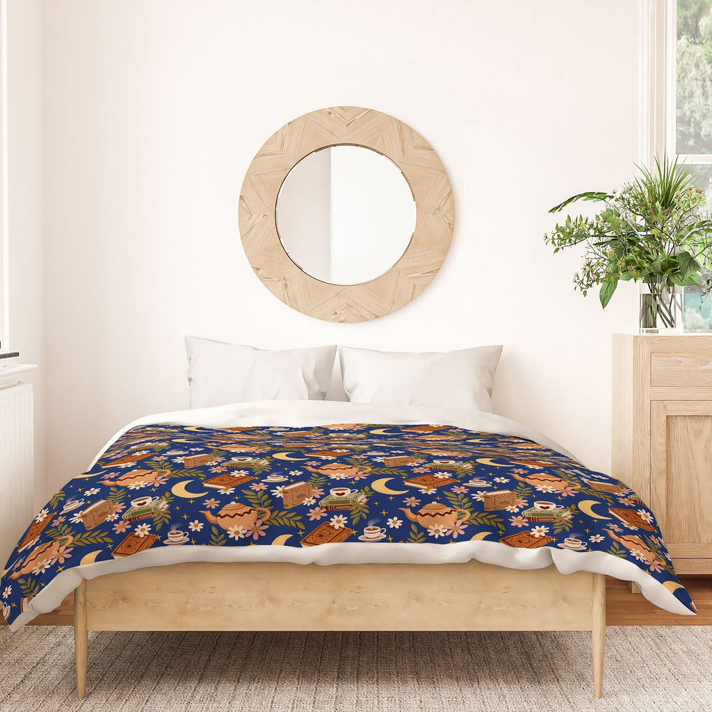Avenie Moonlit Reading Nook II Duvet Cover