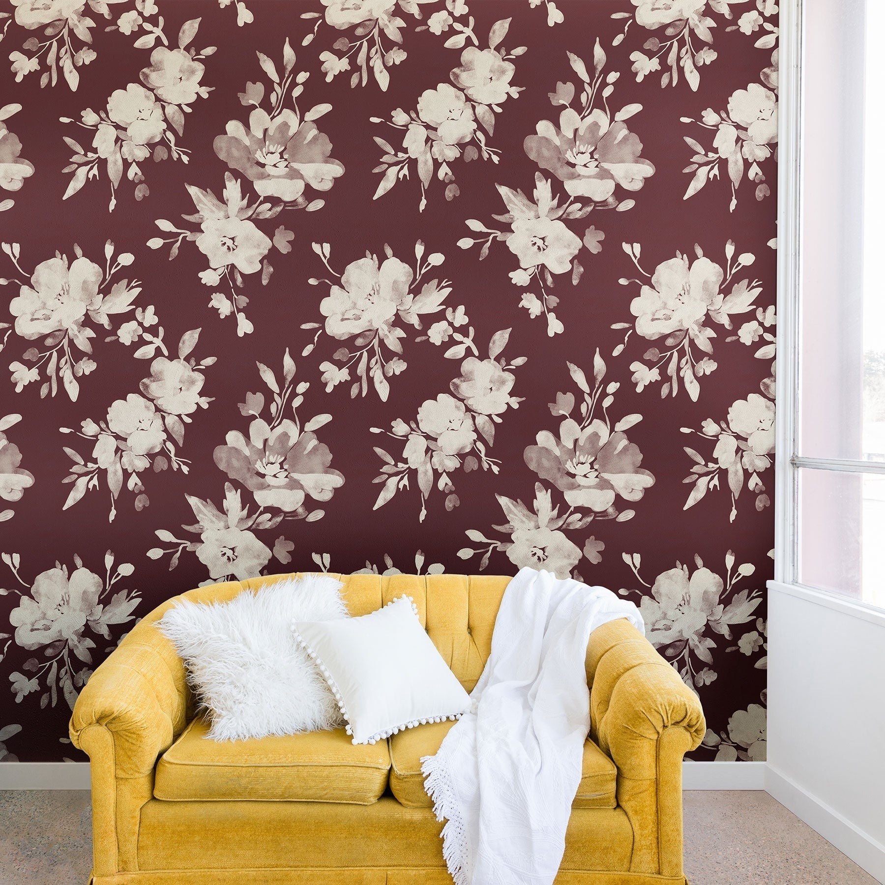Marta Barragan Camarasa Antique Petal Romance Wall Mural