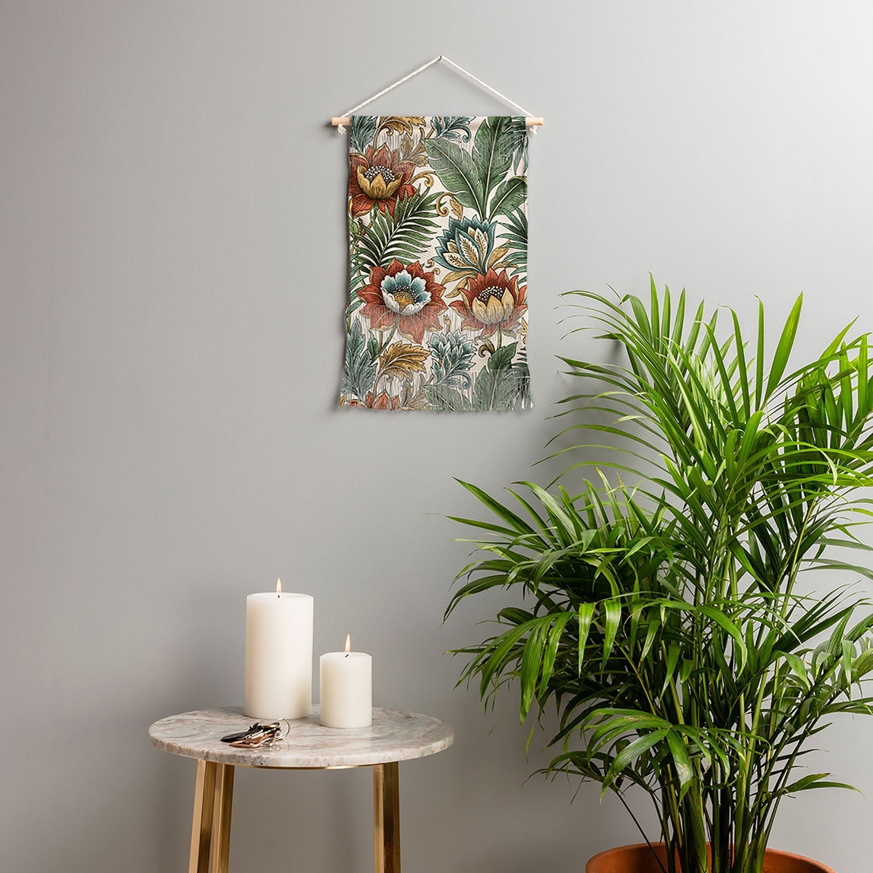 Marta Barragan Camarasa Retro Jungle Garden Wall Hanging Portrait