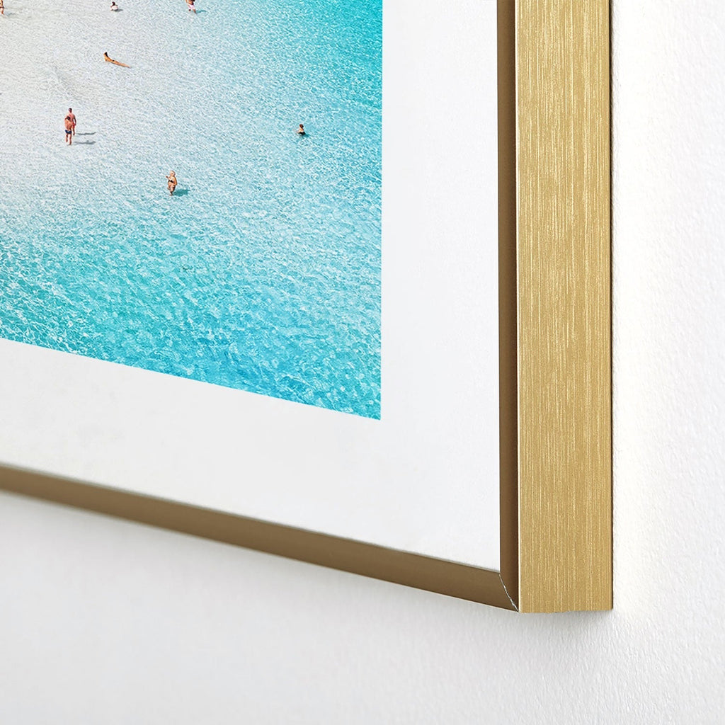 Gal Design Beach Daydream Metal Framed Art Print