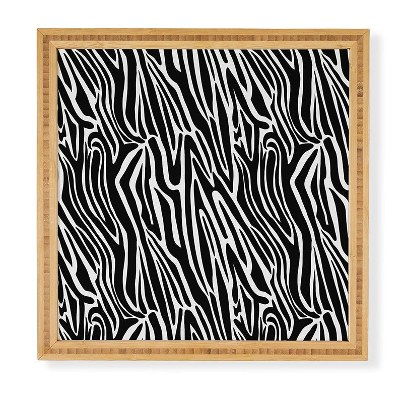 Jennifer Labre Wild Zebra Framed Wall Art