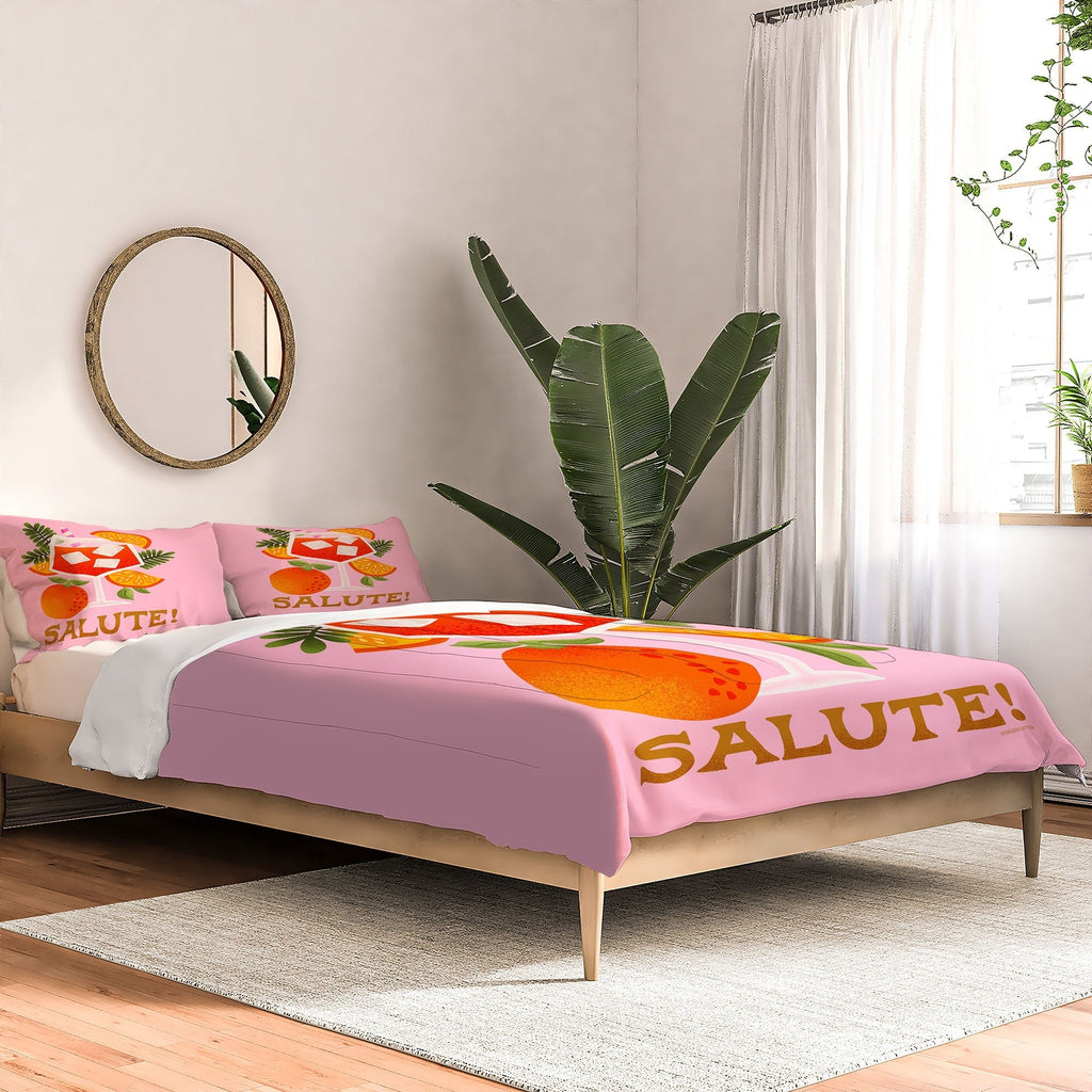 Jessica Molina Orange Spritz Comforter
