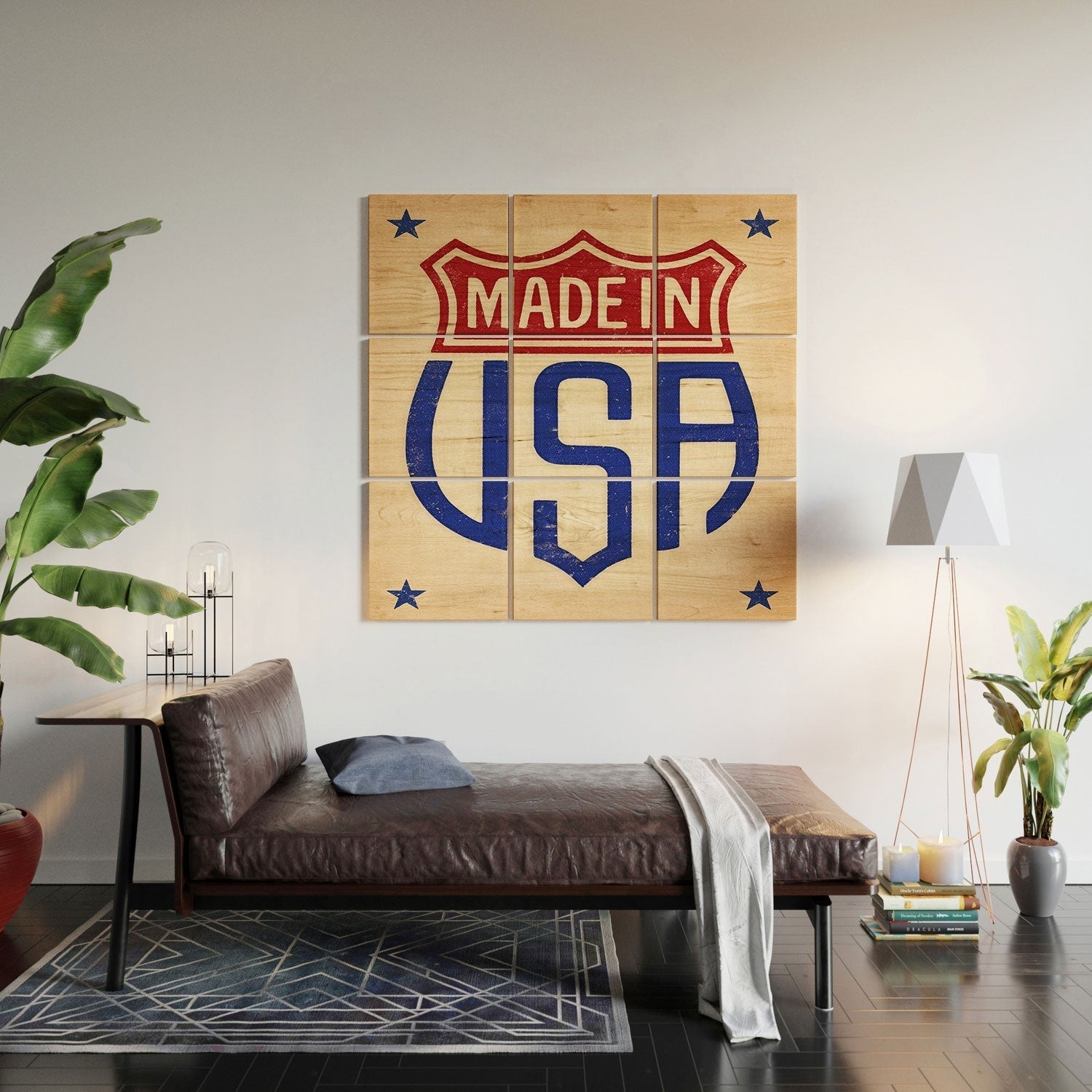DENY Designs Made in USA Wood Wall Mural