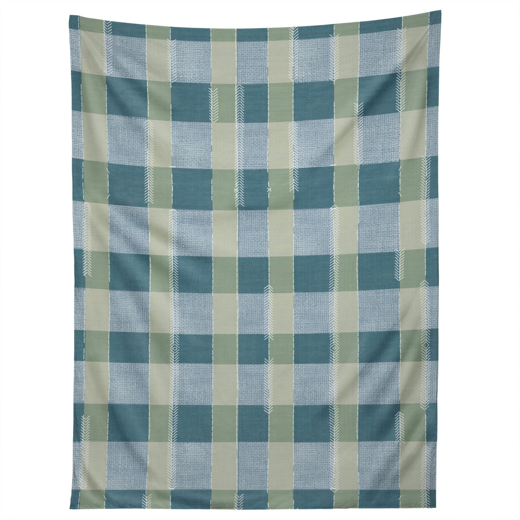 Marta Barragan Camarasa Country Style Checks Tapestry