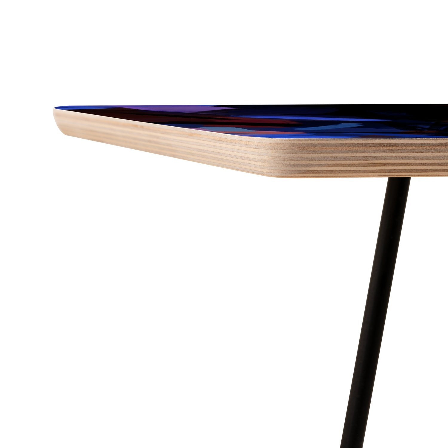 83 Oranges Midnight Sparks Side Table