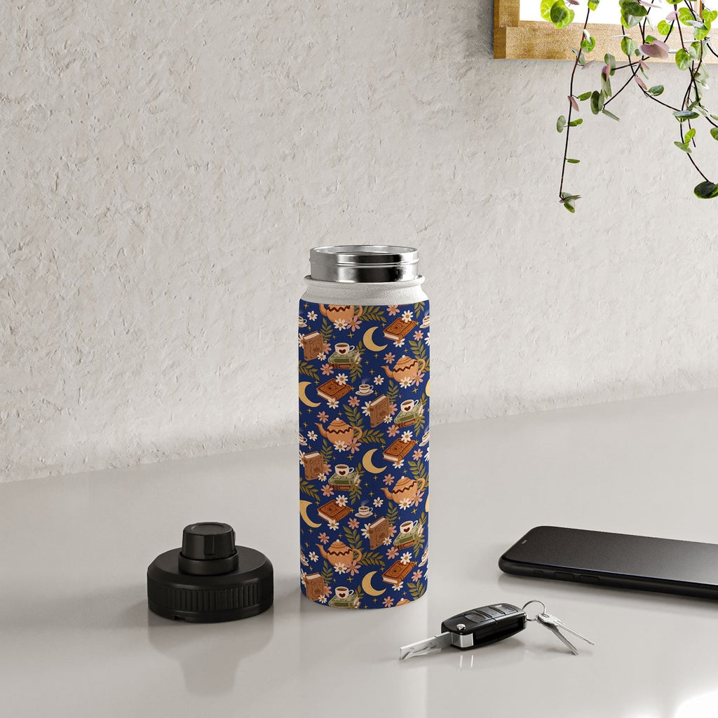 Avenie Moonlit Reading Nook II Water Bottle