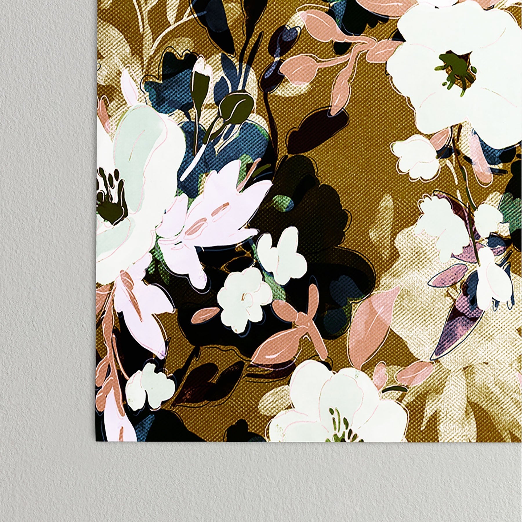 Marta Barragan Camarasa Romantic Floral Fusion Poster