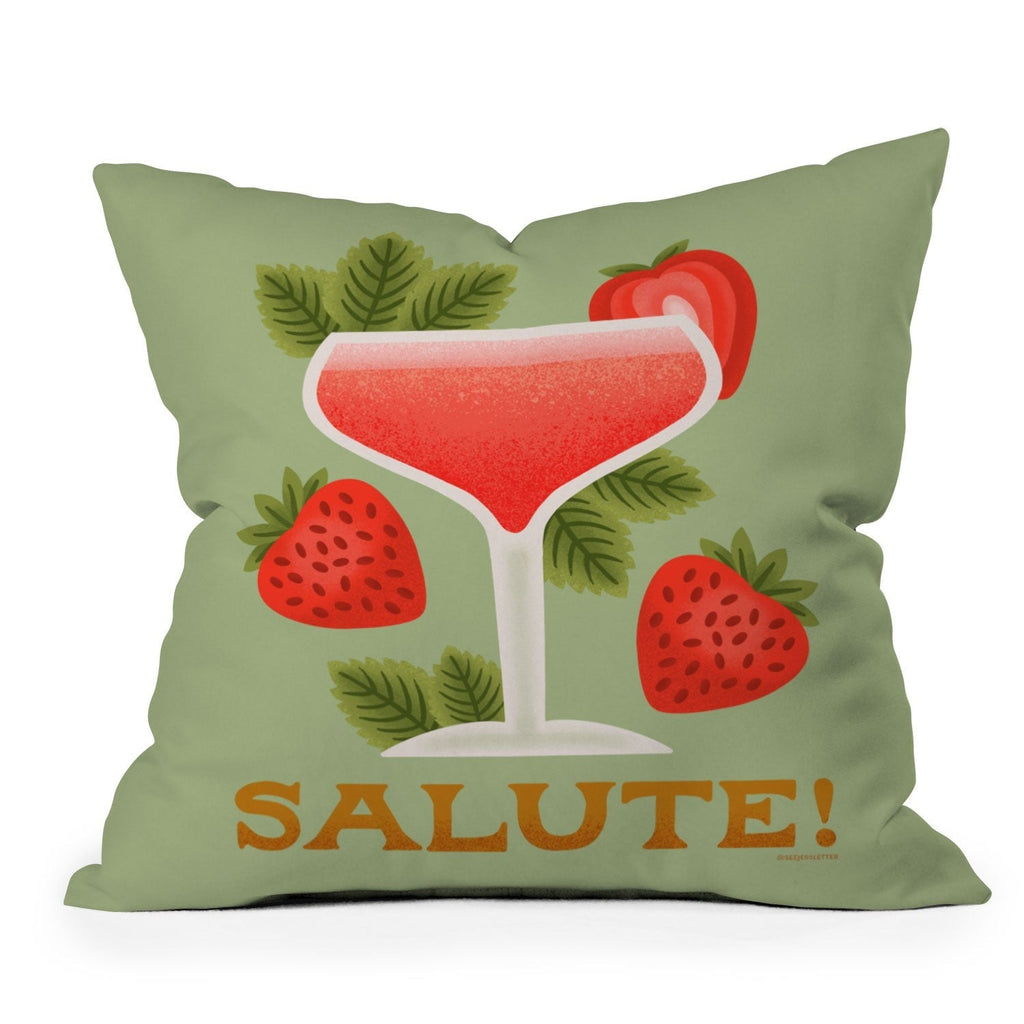Jessica Molina Rossini Outdoor Throw Pillow
