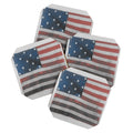 DENY Designs Flag Attributed to Elizabeth Schuyler Hamilton Coaster Set