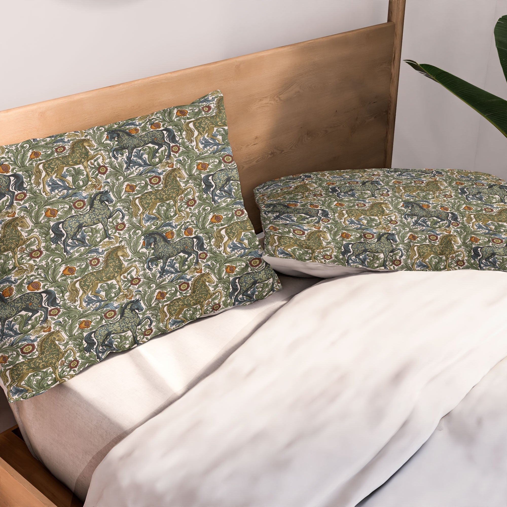 Marta Barragan Camarasa Renaissance Horse Garden Pillow Shams