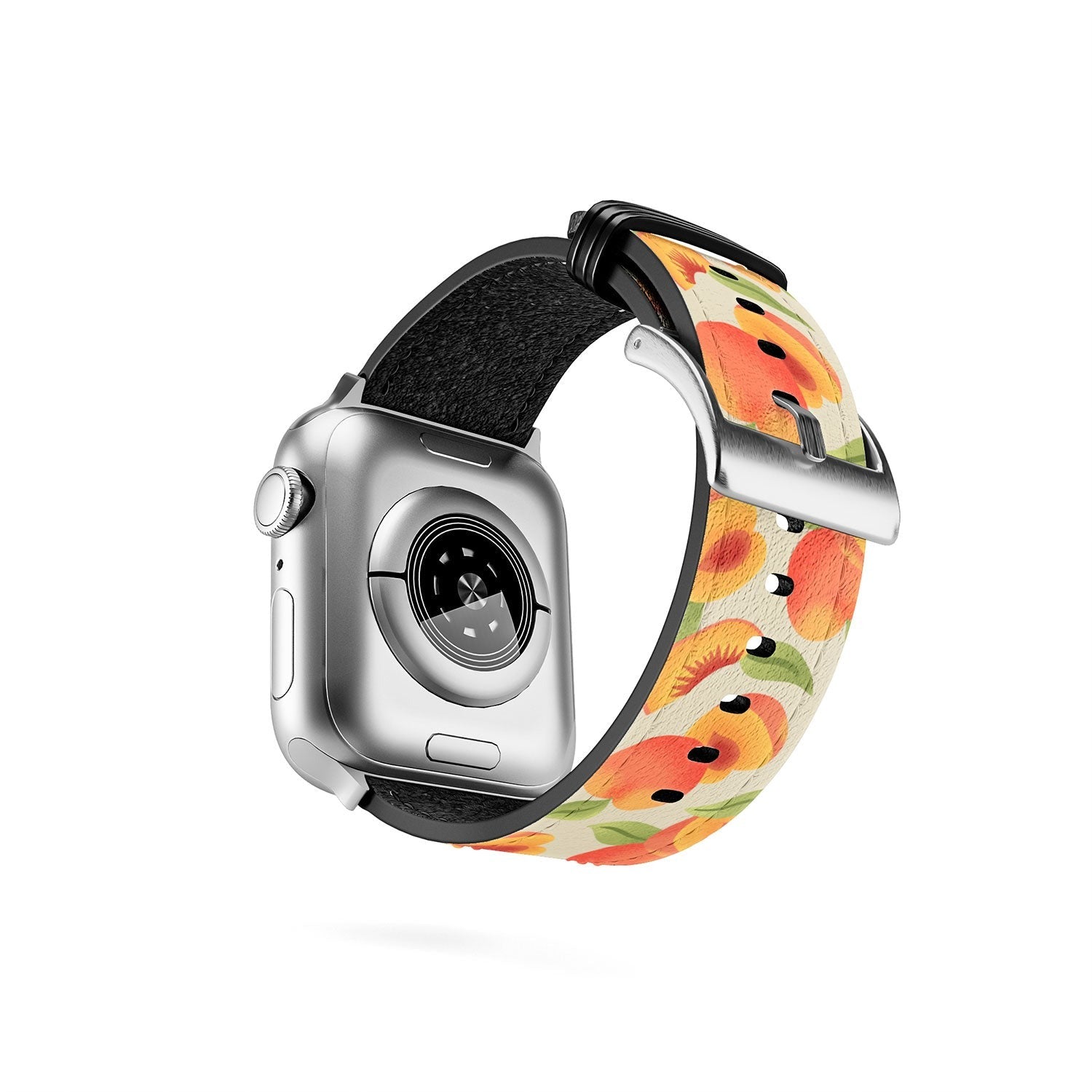 Jessica Molina Peach Pattern Apple Watch Band