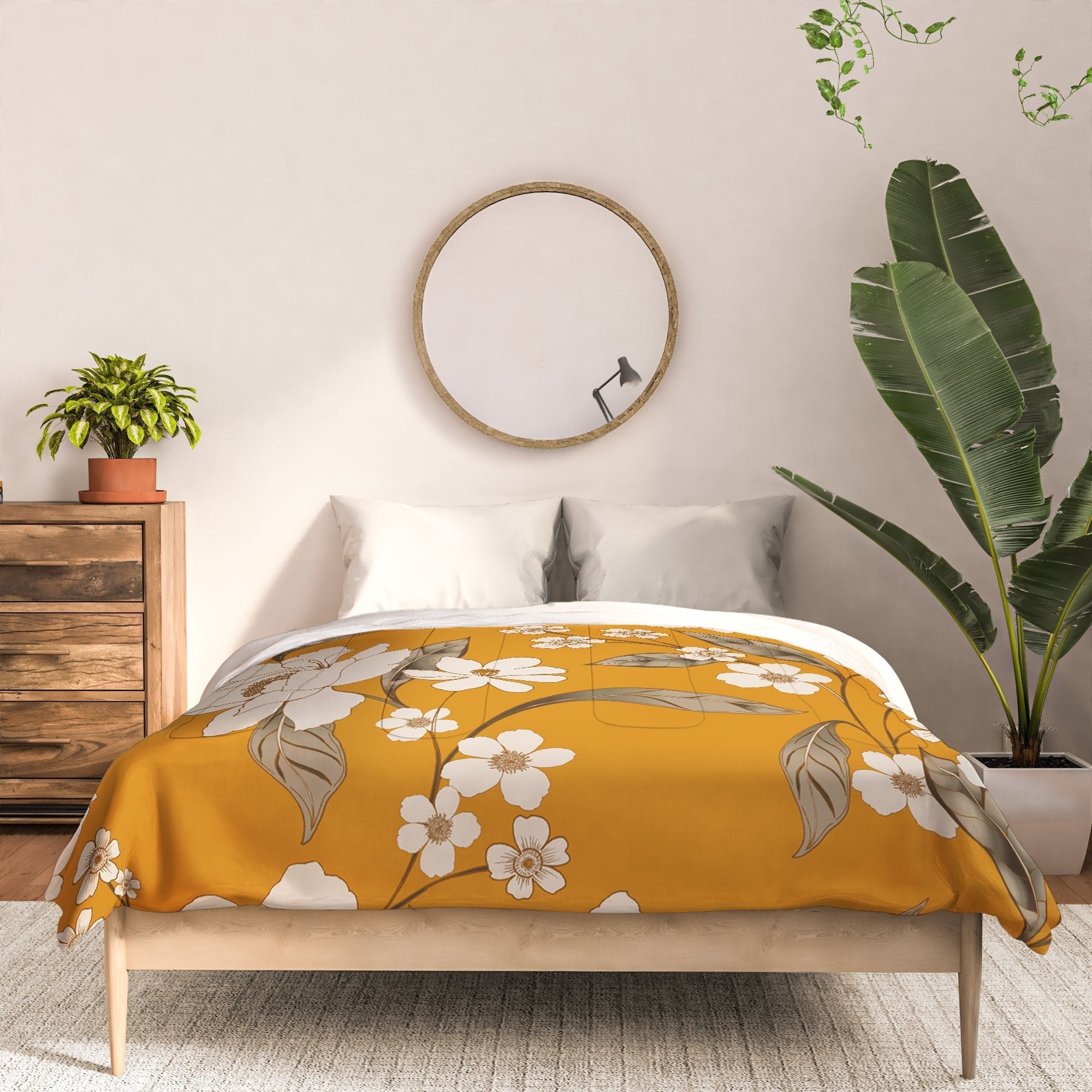 Gabriela Fuente Roberta Sunflower Comforter