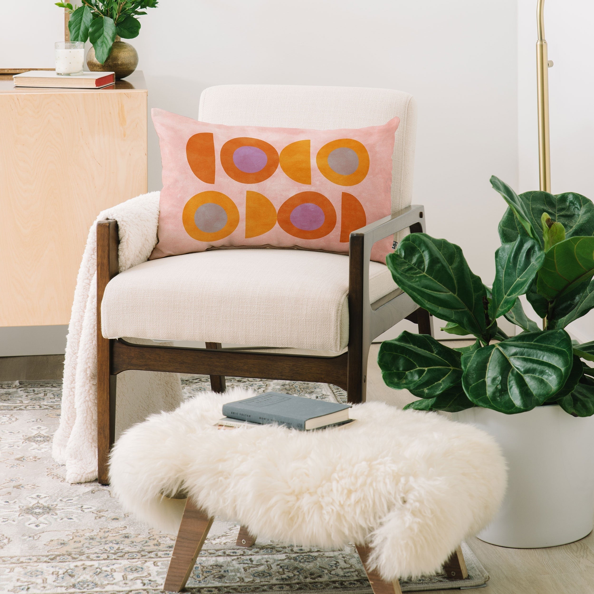 Mirimo Warm Balance Oblong Throw Pillow